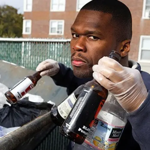 50 Cent Asks Bottle Service Waitress If He Can Keep Empties For 5¢ Deposit
