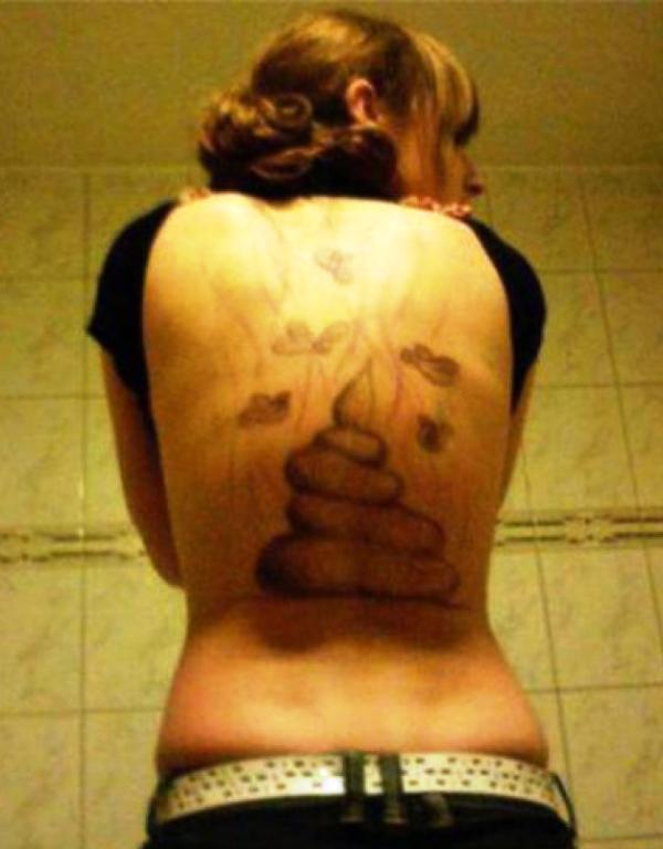 worst tattoos ever poo The Eight Worst Tattoos Ever