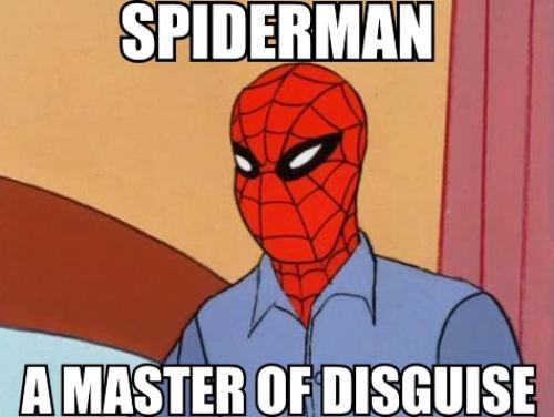 spidey meme master disguise More Of The 1960s Spidey Meme
