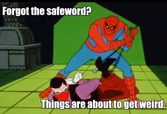 spidey meme safeword More Of The 1960s Spidey Meme
