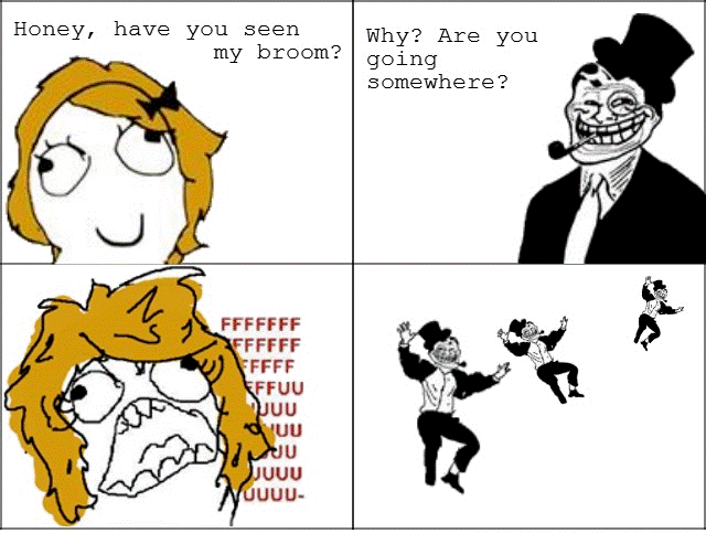 funnest troll dad rage comics witch The Funniest Troll Dad Rage Comics