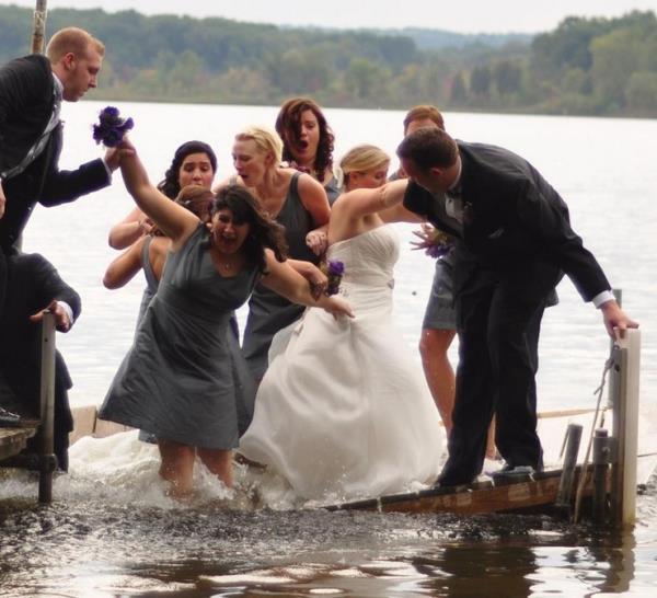 Wedding Photograph At The Perfect Angle