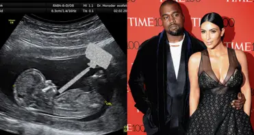 Kim Kardashian Ultrasound Reveals First In Utero Selfie Stick