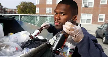 50 Cent Asks Bottle Service Waitress If He Can Keep Empties For 5¢ Deposit