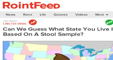 News From Our Sister Site: Can We Guess What State You Live In Based On A Stool Sample?