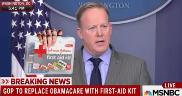 Republicans To Repeal Obamacare, Replace It With First Aid Kit From Walmart Camping Section