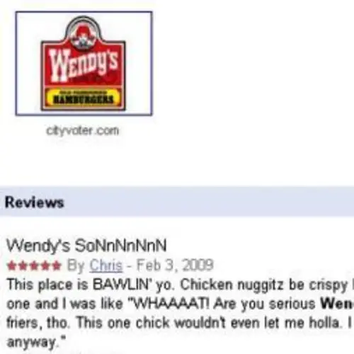 The Best Wendy's Review Ever