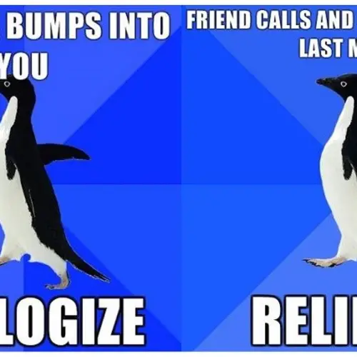 Something To Relate To: Socially Awkward Penguin