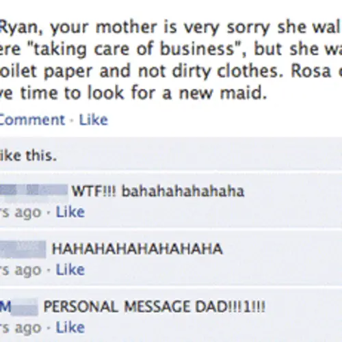 Nine Reasons You Shouldn't Add Your Parents On Facebook