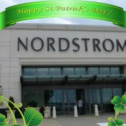 Despite Public Pressure, Nordstrom Refuses To Start Decorating For St. Patrick’s Day Until After Thanksgiving