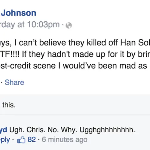 Five People You’ll Definitely Unfriend On Facebook When The New Star Wars Movie Comes Out