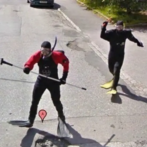30 Ridiculous Moments Immortalized Forever By Google Street View