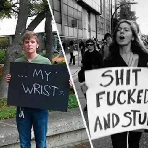 33 Funny Protest Signs That Show Words Always Win