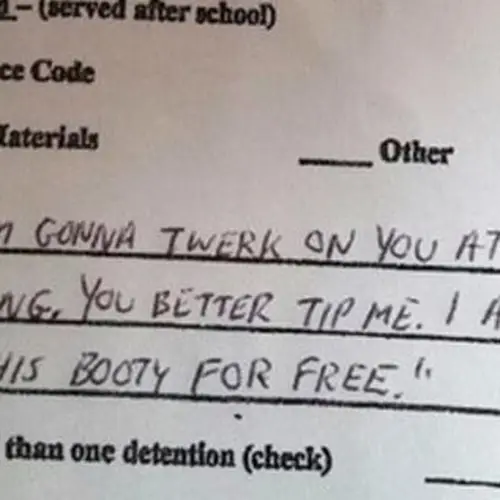 33 Students Who Made That Detention Slip Count