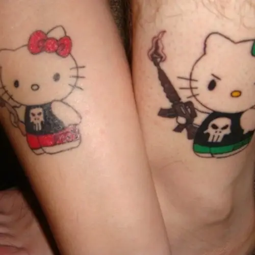 35 Of The Most Cringeworthy Couples Tattoos