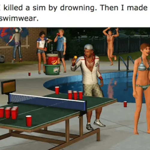 You People Are Twisted: 46 Sadistic Things People Confessed Doing To Their Sims