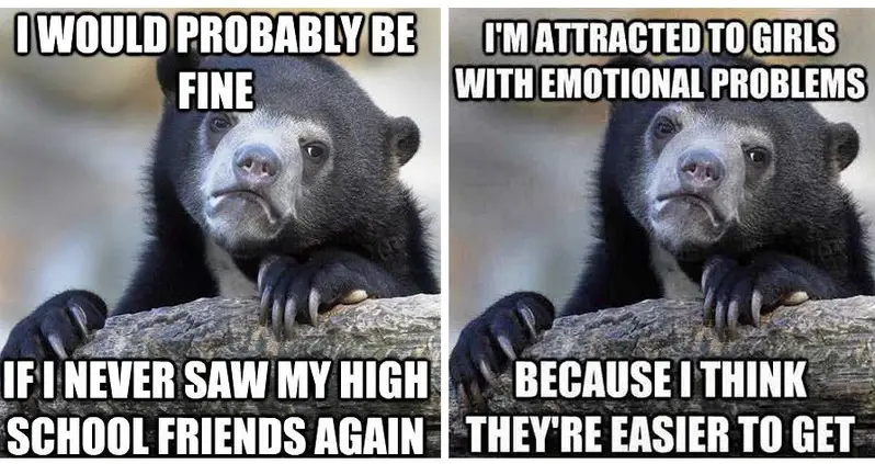 39 Of The Most Ridiculous Confession Bear Memes