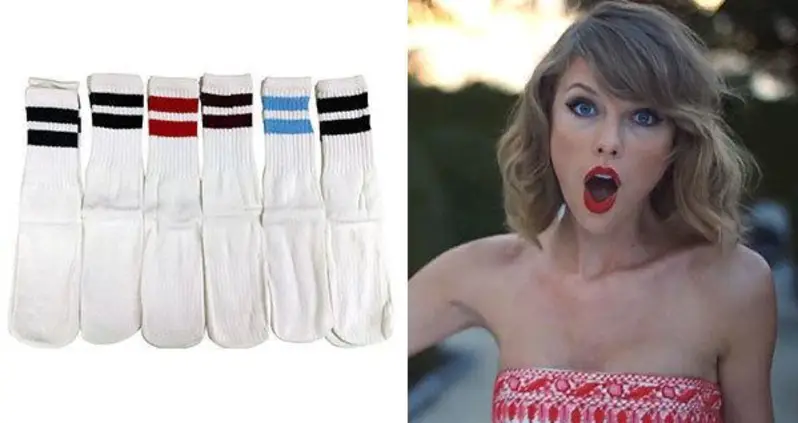 Taylor Swift Purchases Tube Sock Manufacturer To Protect Image From Masturbators