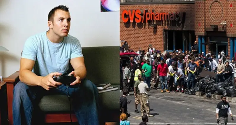 37-Year-Old Man Calls Baltimore Riots ‘Immature,’ Boldly Resumes Game Of GTA