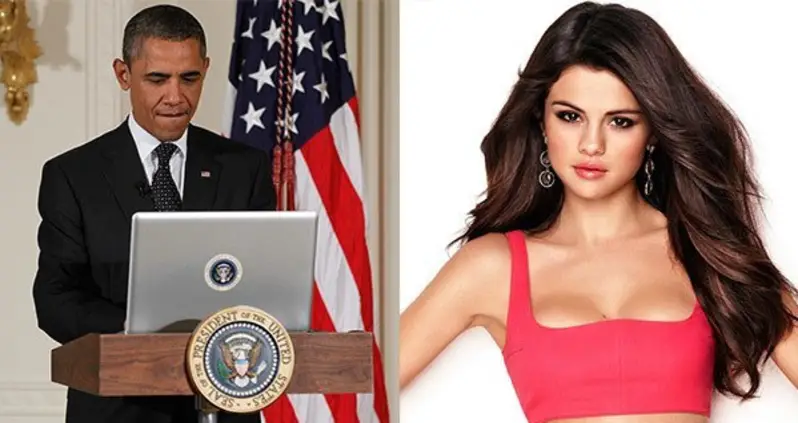 Obama Hoping Selena Gomez Retweet Leads To Surge In Twitter Followers