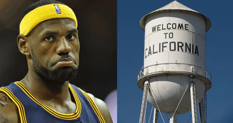 California Harvests LeBron James’ Tears To Solve Drought