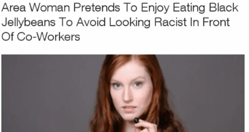 From Our Sister Site: Area Woman Pretends To Enjoy Eating Black Jellybeans To Avoid Looking Racist In Front Of Co-Workers