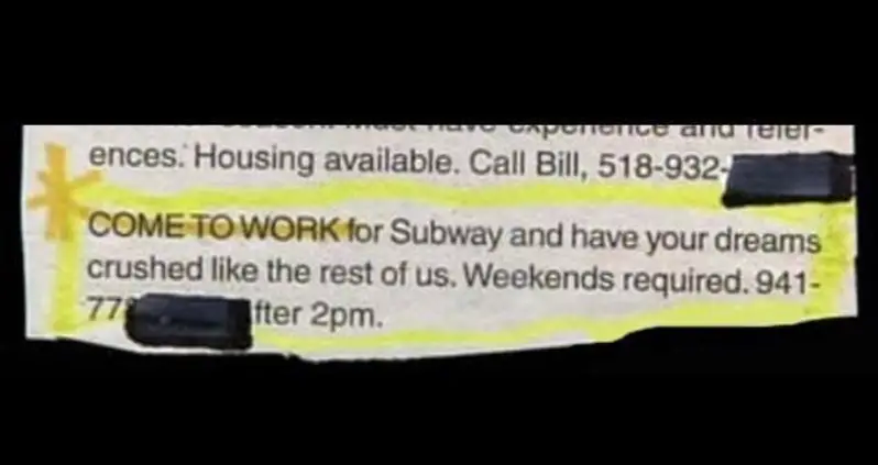 30 Hilarious Help Wanted Ads That Make Unemployment Seem Appealing