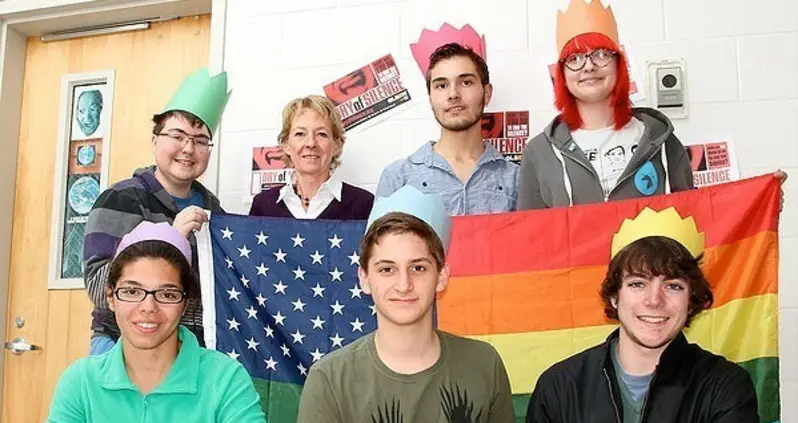 High School GSA Celebrates National Coming Out Week By Recruiting Actual Gay Student
