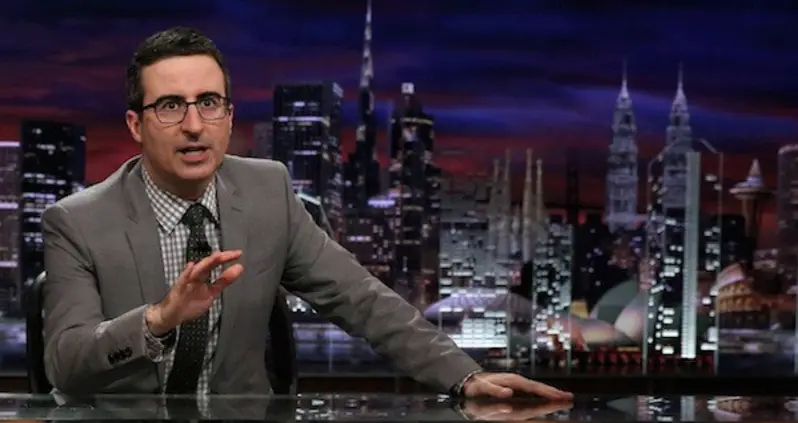 Supercut: John Oliver Talking To People Who Aren’t There