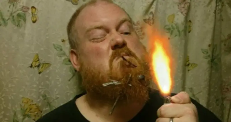 LIFE HACK: How To Trim Your Beard Using A Lighter In 9 Easy Steps!