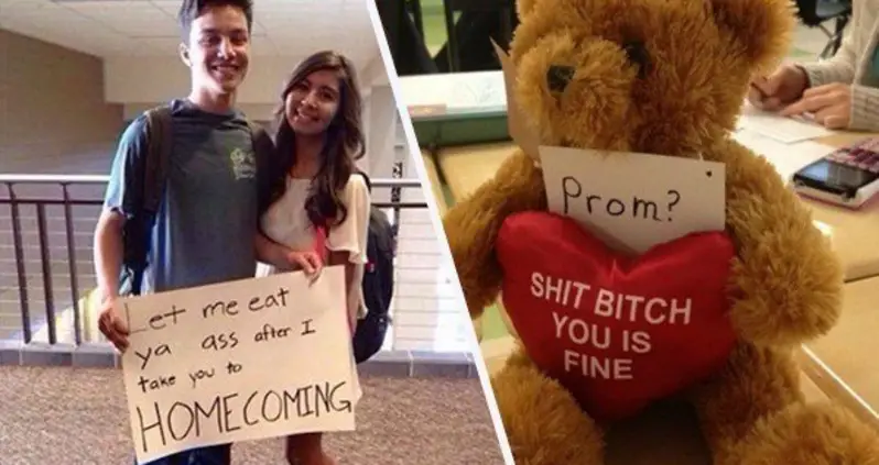 39 Completely Cringeworthy Promposal Fails