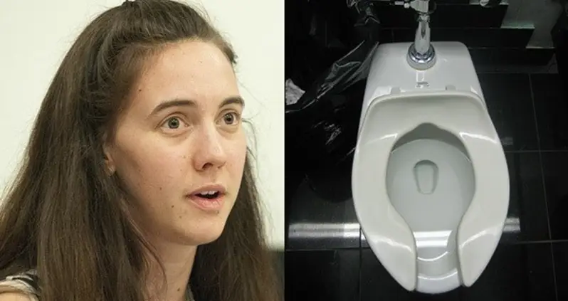 This Woman Claims She Found A Urine-Free Movie Theater Toilet Seat. Is She Telling The Truth?