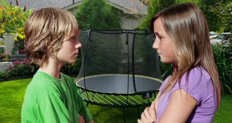 Neighborhood Kids Divided On Opinions Of House With Worst Snacks, Best Trampoline