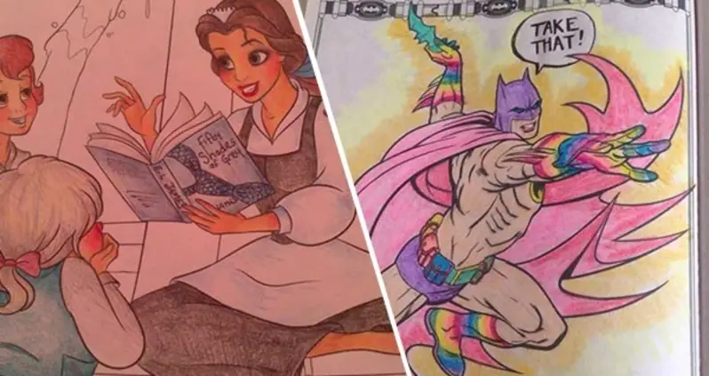 37 NSFW Coloring Books That Are Seriously Twisted