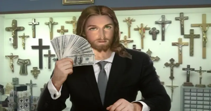Jesus Denies Being Socialist: “I’m All About That Crucifix Cash!”