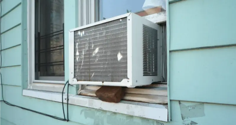 Window Air Conditioning Unit Only Thing Keeping Relationship Together