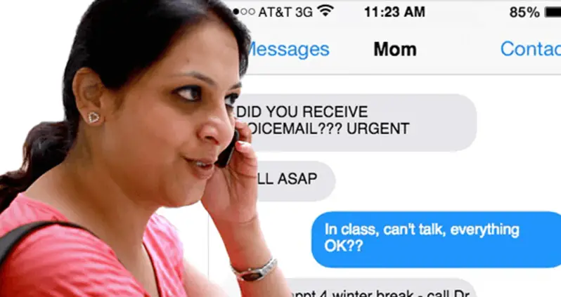 Mom Excited To Type Out Entire Voicemail In Series Of 8 Text Messages