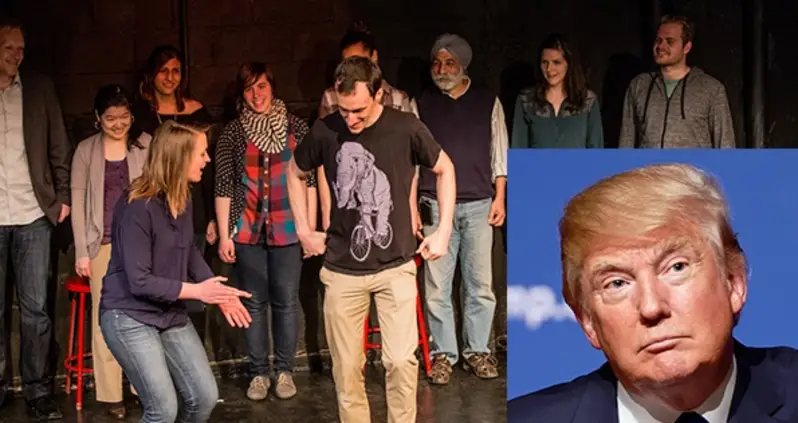 Improv Group Begrudgingly Takes “Donald Trump’s Asshole” As A Suggestion