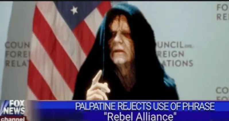 Emperor Palpatine Still Won’t Say “Rebel Alliance” When Discussing Terrorists