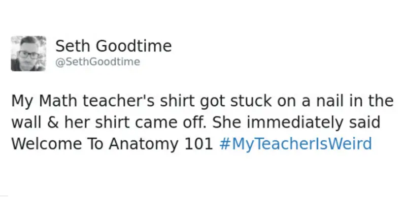 35 Teachers Who Had No Problem Bringing Their Special Brand Of Weird To Class