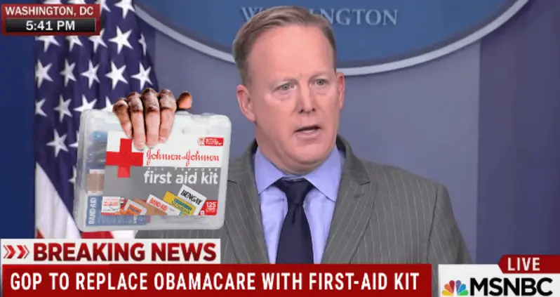 Republicans To Repeal Obamacare, Replace It With First Aid Kit From Walmart Camping Section