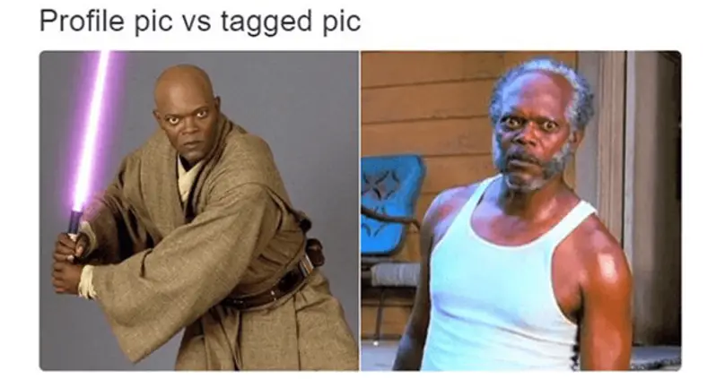 34 Profile Vs Tagged Picture Memes That Reveal What Ugly Goobers We Really Are