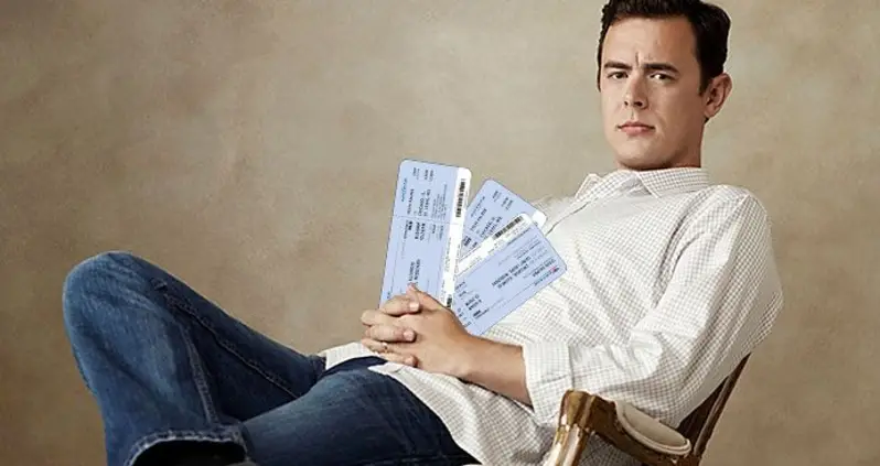 Well This Isn’t Right. Colin Hanks Has All The Train Tickets!