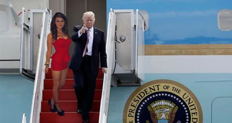 Trump Returns From First Presidential Tour With Souvenirs, New Wife