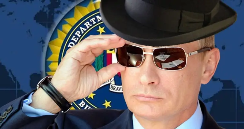 New FBI Director Pladimir Vutin Loves Sunglasses and Very Concealing Hats