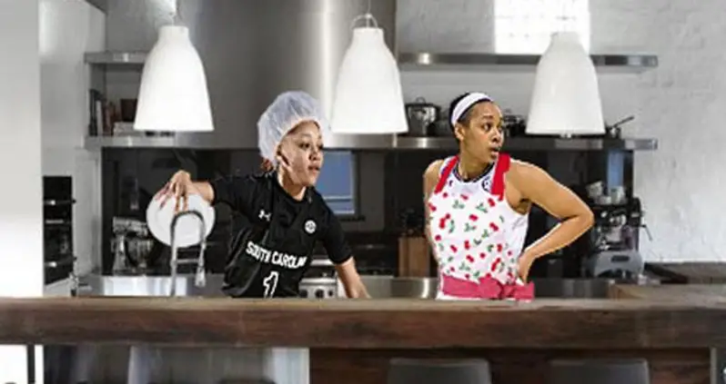 South Carolina Women’s Basketball Team Visits White House; Immediately Asked To Clean Dishes