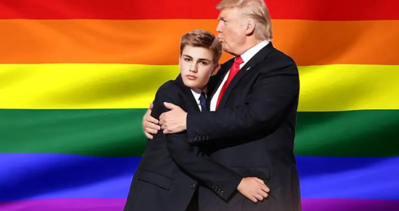 Donald Trump Celebrates Pride Month By Pardoning One Queer Kid From His Administration’s Homophobia