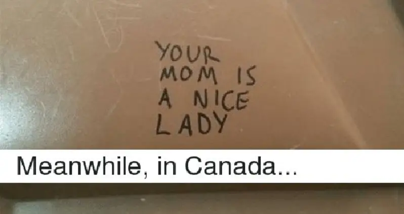 39 Pieces of Canadian Graffiti Nicer Than Anything My Mom Has Ever Said to Me