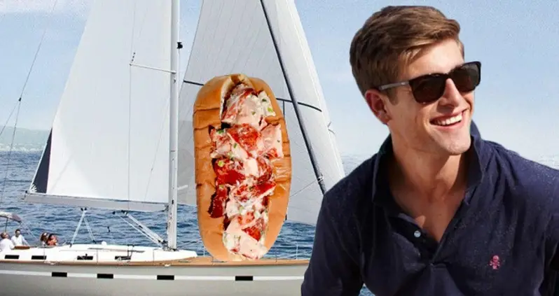 WASPy Friend’s Ancestry Report Just Photo Of Giant Lobster Roll On Sailboat