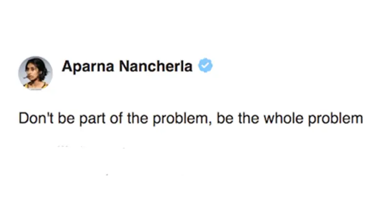 37 Aparna Nancherla Tweets Because She’s The Funniest Person On Twitter